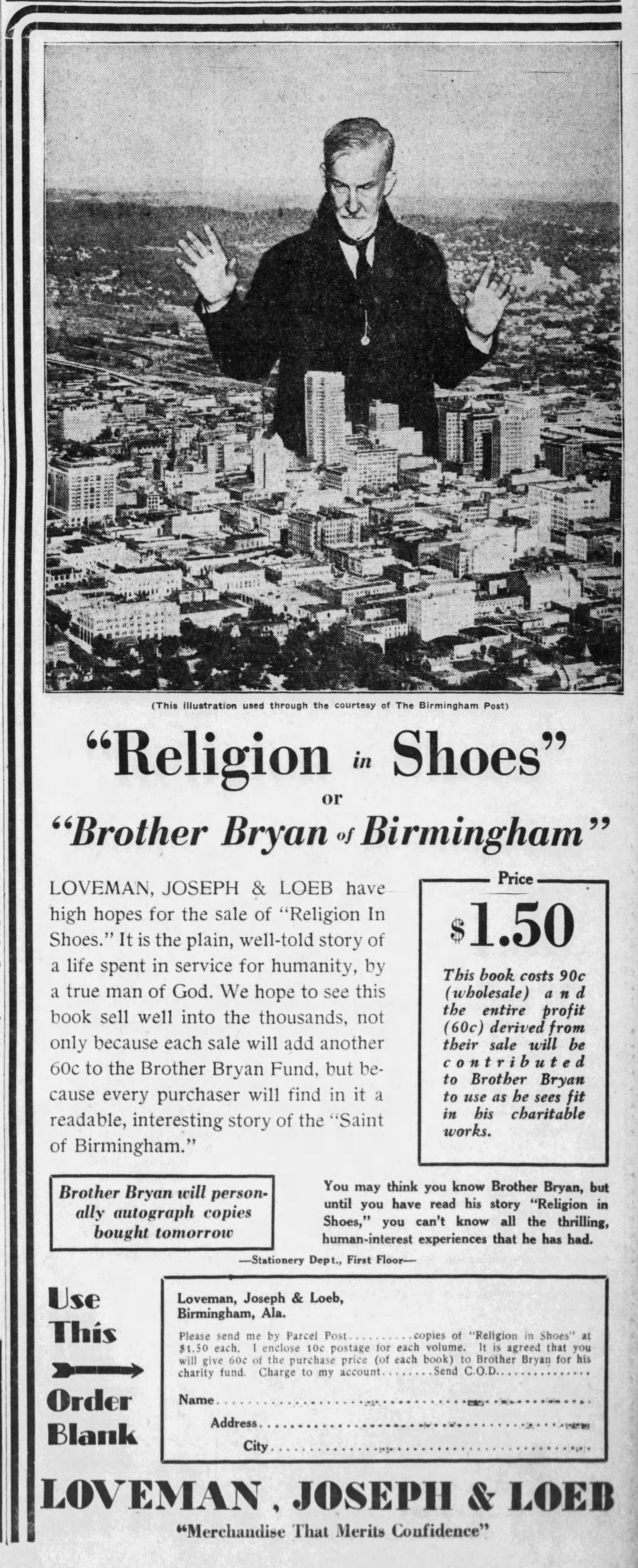 Religion in Shoes Advertisement